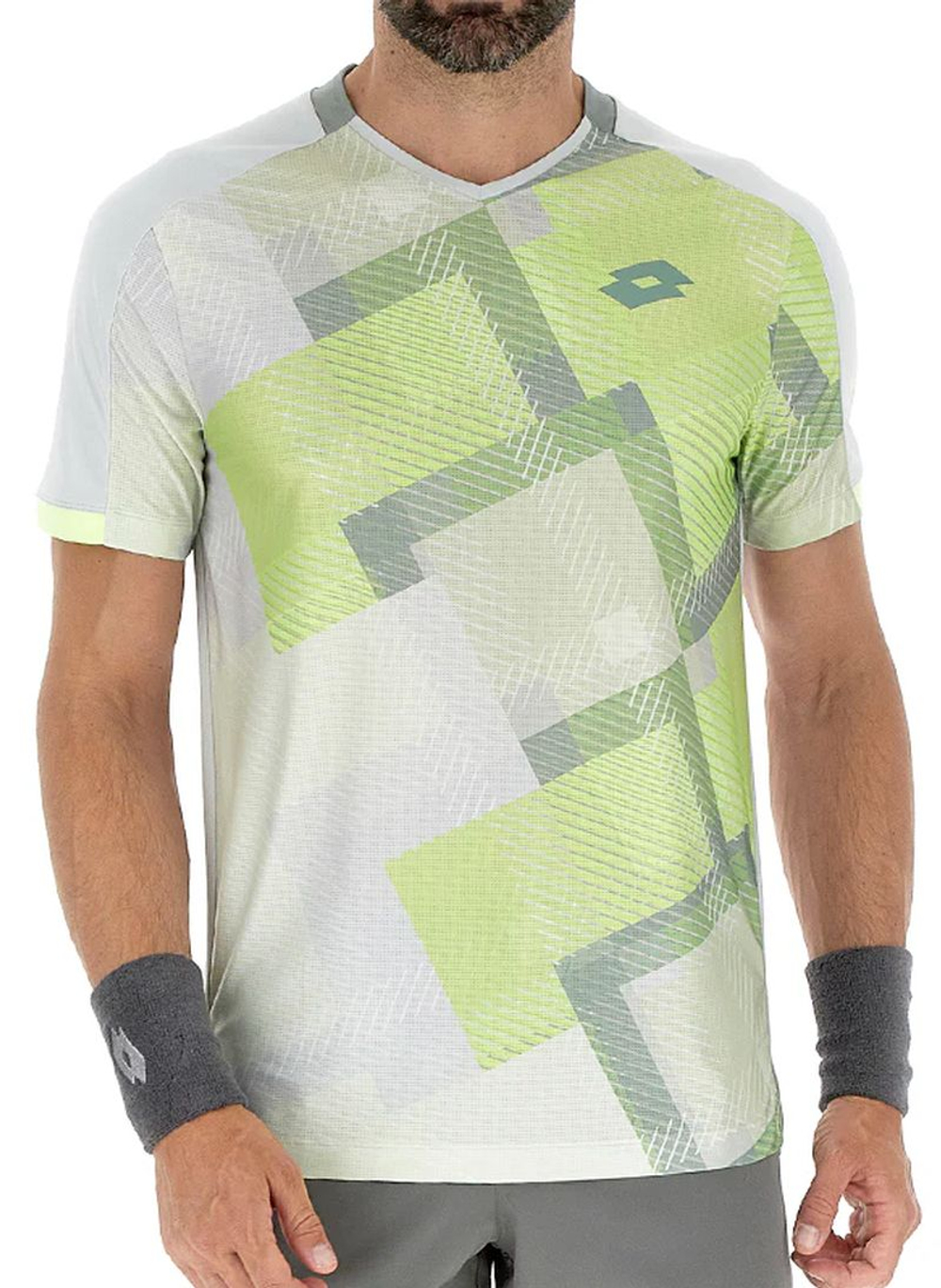 Теннисная футболка Lotto Tech IV D1 - glacier gray