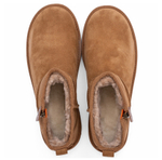 Ugg Mens Classic Ultra Mini Zip Boot Chestnut