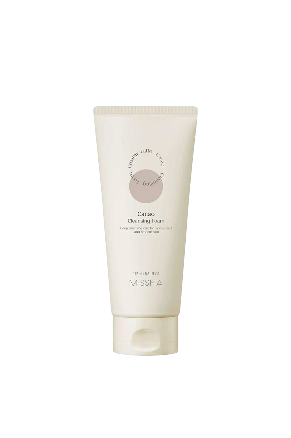 Очищающая пенка для лица MISSHA Creamy Latte Strawberry Cleansing Foam (Cacao)