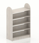 Стеллаж библиотечный двухстороний Д900 коллекции Поколение А