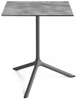 Стол ламинированный обеденный складной Scab Design Tripe Maxi Folding, антрацит, цементный