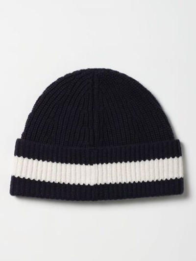 Кепка теннисная Lacoste Ribbed Wool Beanie - black/white