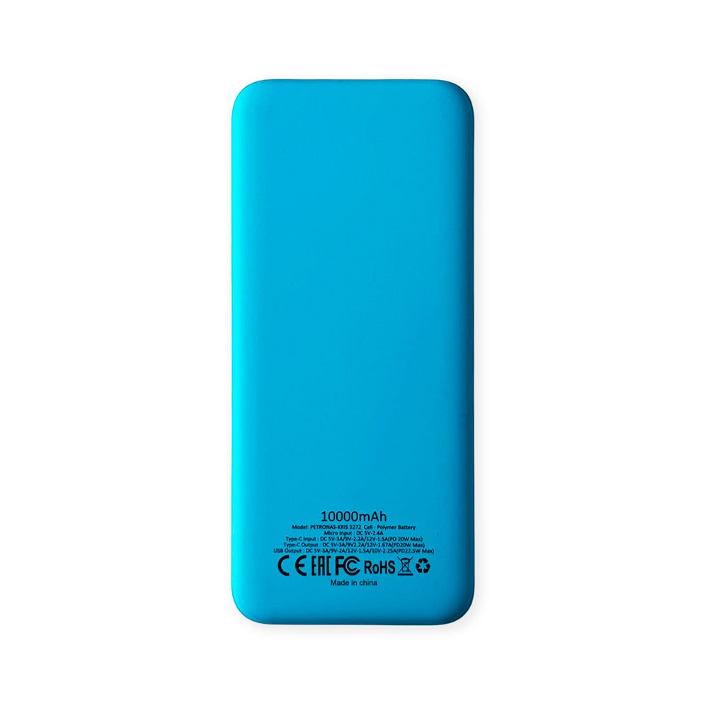 Внешний аккумулятор Kris soft touch, 10000mAh