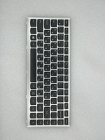 Клавиатура для ноутбука Lenovo U310 раскладка - русская, без подсветки, серая (25208485), оригинал
