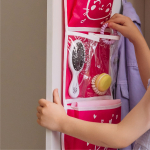 Кармашки для детского сада на резинке. Сердечки