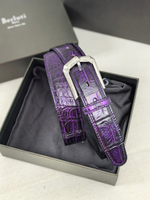 Ремень из коровьей кожи с ручной окраской