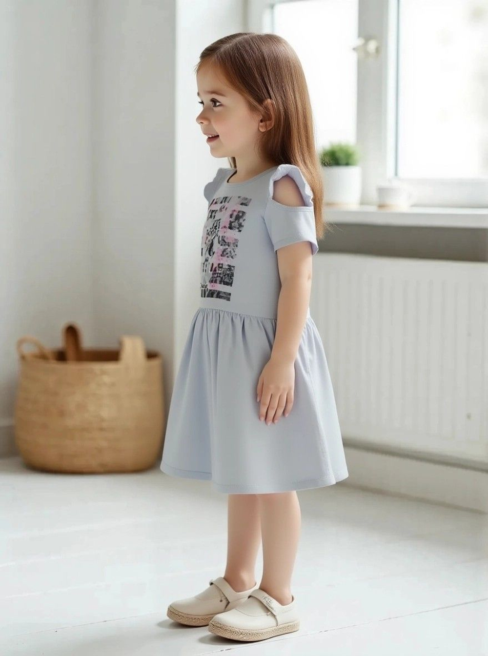 11-113-4 платье для девочки Luneva.