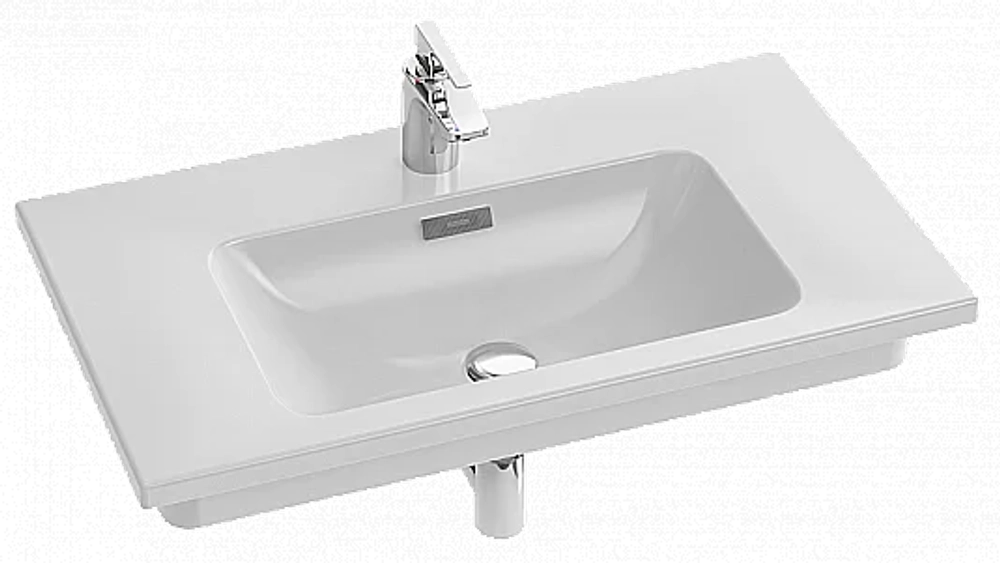 Тумба с раковиной Jacob Delafon VOX EB2078 80 черное дерево