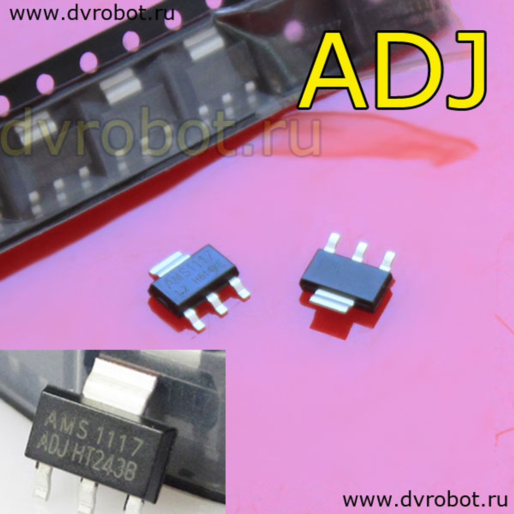 Линейный регулятор AMS1117-ADJ
