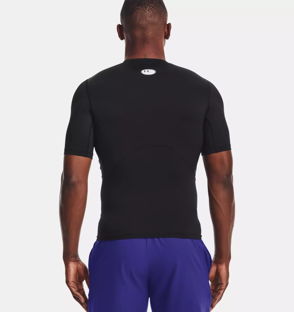 Футболка мужская Under Armour UA HG Armour Comp SS-BK