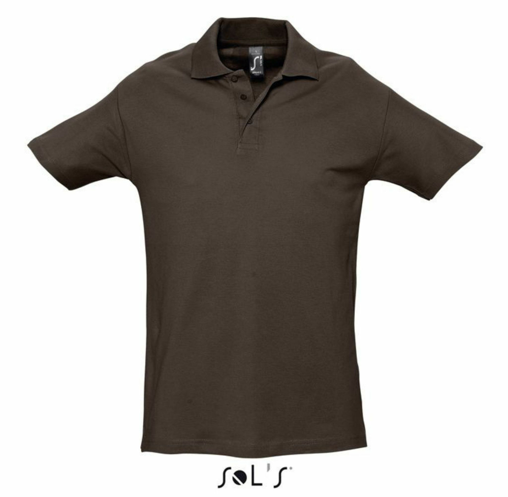 Поло SPRING II 100% хлопок 210 грамм Коричневый  M