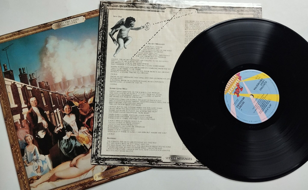 Винтажная виниловая пластинка LP Electric Light Orchestra Secret Messages (Holland 1983)