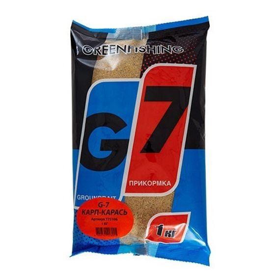 Прикормка GF G-7 1кг КАРП-КАРАСЬ