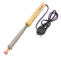 Паяльник 100Вт деревянная ручка широкое жало Помошник PM-INP14