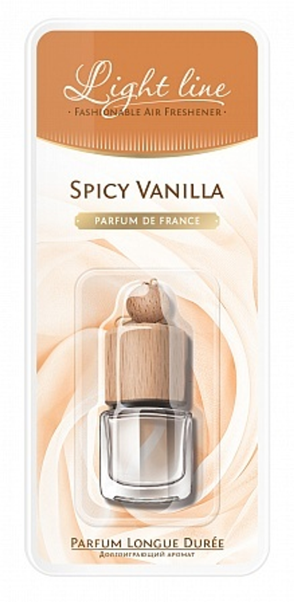 Ароматизатор подвесной жидкостный RUSEFF  PARFUM DE FRANCE Spicy Vanilla