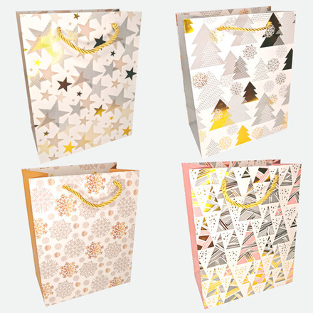 Пакет подар. бум. новогодн. 31*40*12 см 210 гр/м2 "Новый год"