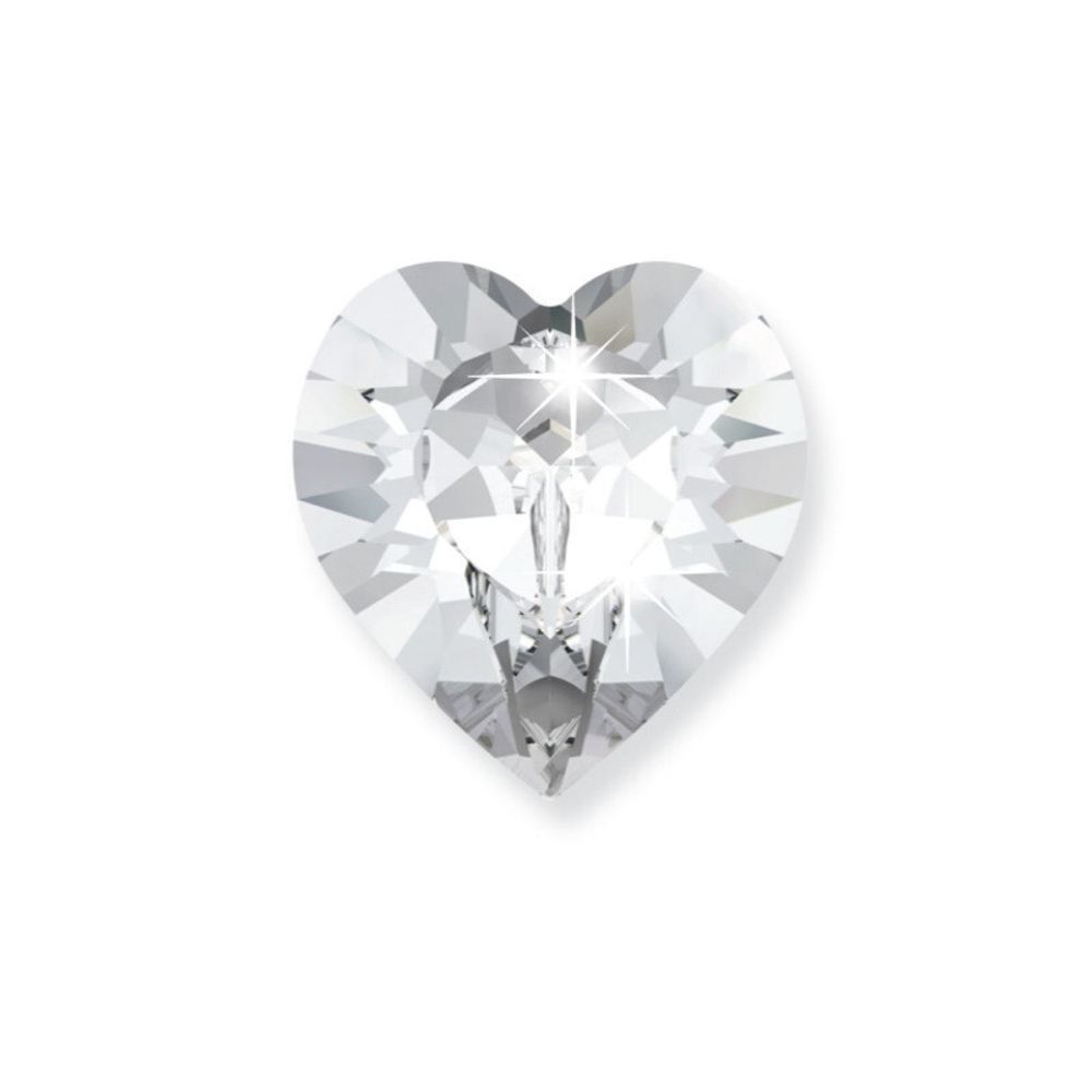 Серьги из медицинской стали Crystal Heart Swarovsky Biojoux BJT964