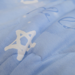 Комплект постельного белья Сатин с Одеялом Young 100% хлопок на резинке OBKR028