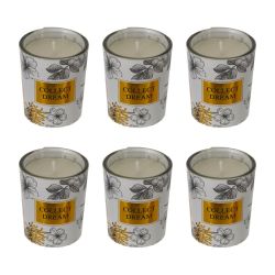 GAEM Набор из 6-ти свечей ароматических, L19 W15 H5 см