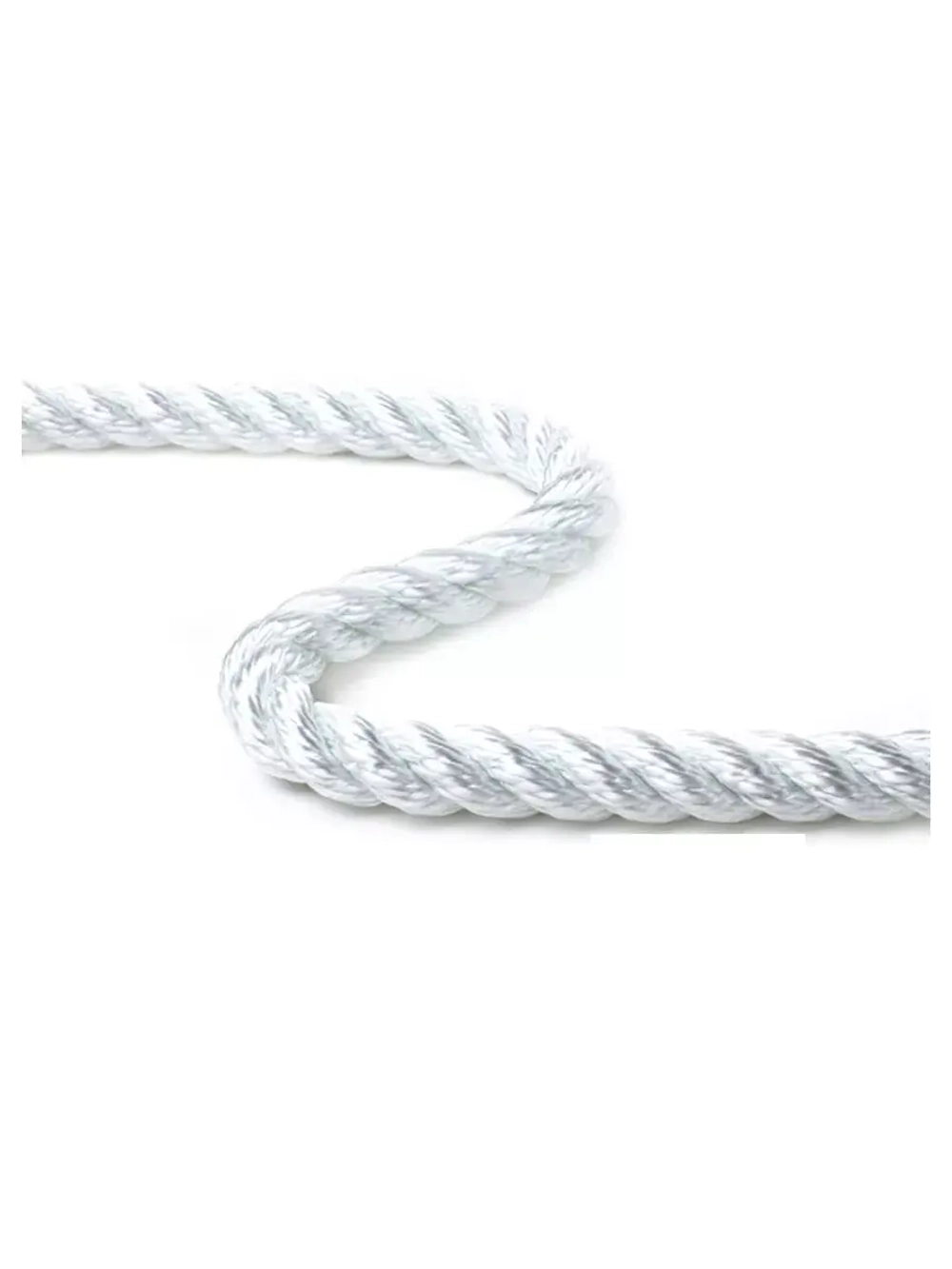 Канат крученый полиамидный ПАТ 5,0 мм, тест 500 кг, 400 м