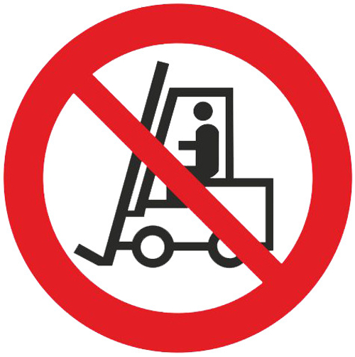 Р07 "Запрещается движение средств напольного транспорта"