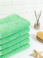 Полотенце махровое, г/к, 100х150, арт. 100-150 BS, 400 гр/м2, цвет: 601-салатовый,