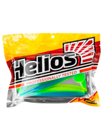 Виброхвост Helios Trofey 5.5"/14см Red Lemon 4шт. (HS-25-050)