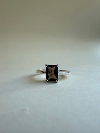 кольцо еще ярче с раухтопазом