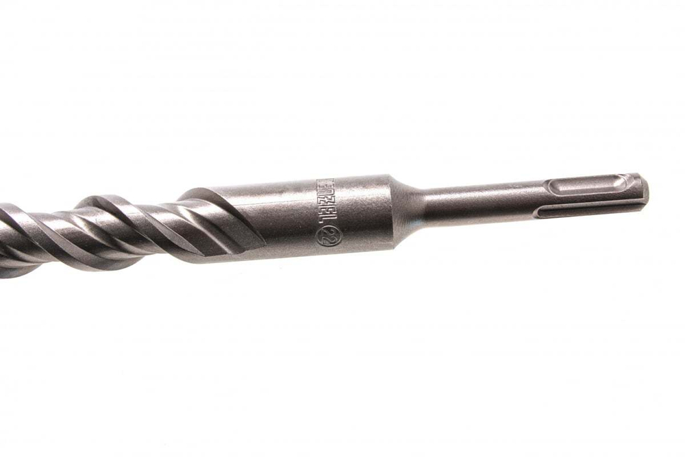 Бур по бетону, двойная спираль, Cobalt W-tip, 22x600 мм, серый