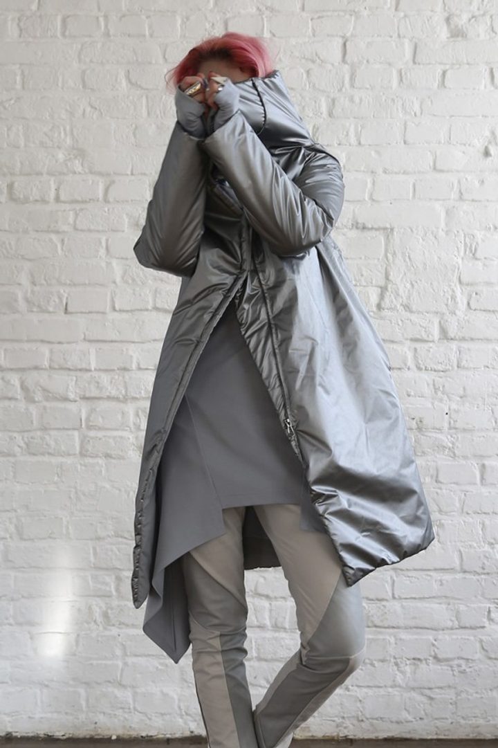Пуховик «Wrap Silver»