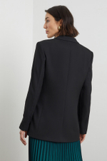 1730 Жакет женский (черный)