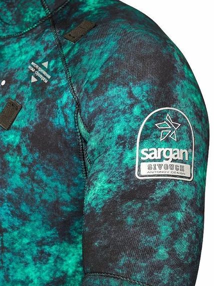 Гидрокостюм Sargan Миметик Сивуч Про камуфляж GalaxyAPE/08 9 мм