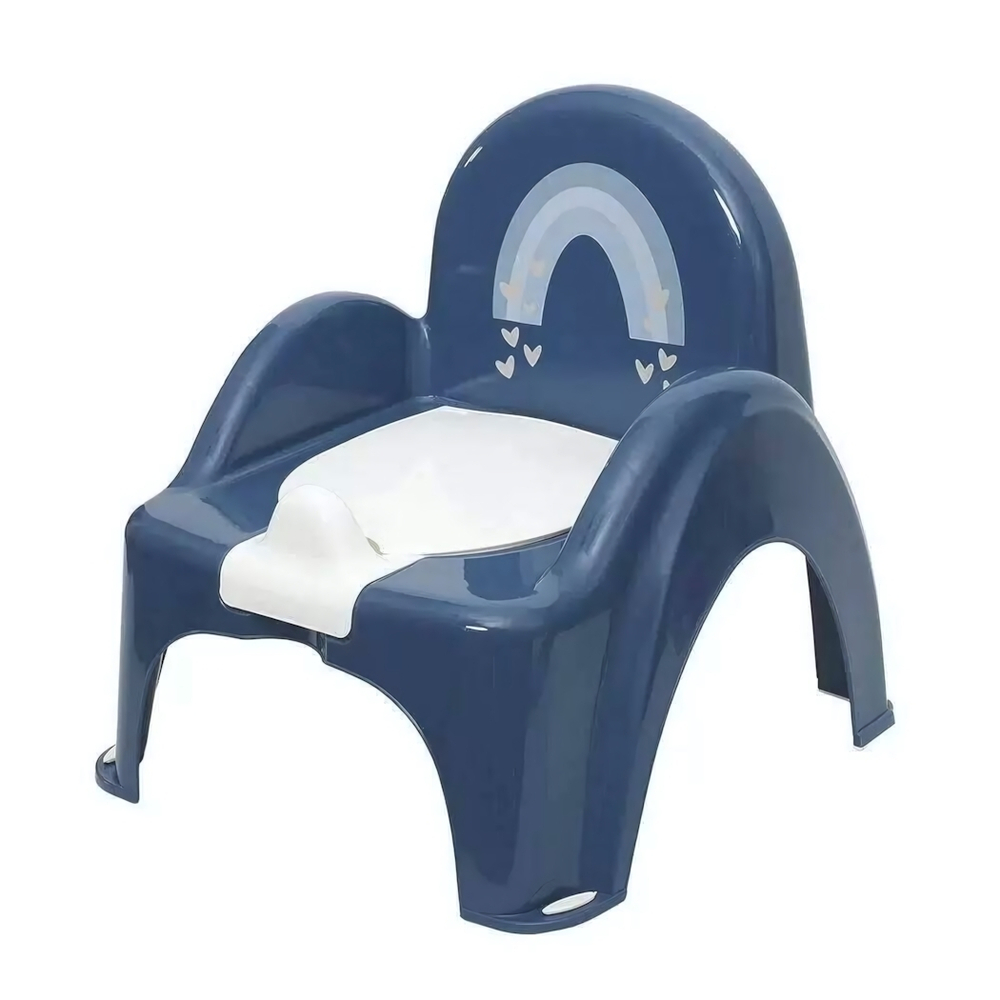 Горшок-стульчик METEO антискольз. (упаковка 15шт.) (Tega) (темно-синий)