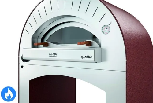 Печь для пиццы на дровах ALFA PIZZA QUATTRO PRO (ГАЗ)