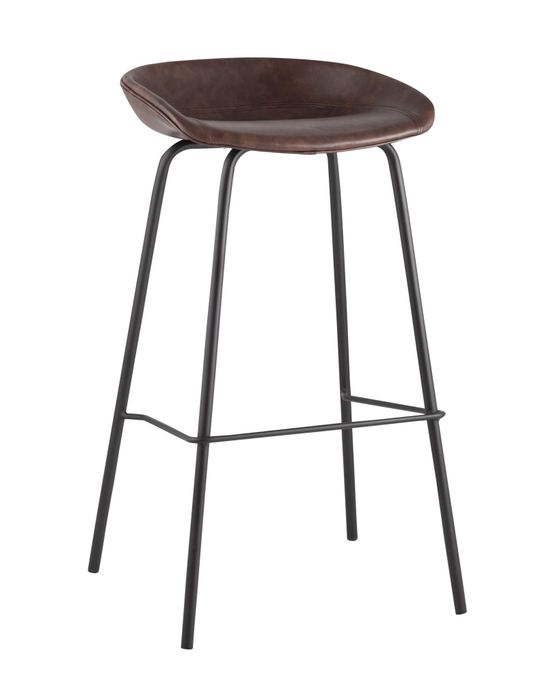 Стул барный Beetle Lite PU коричневый Stool Group