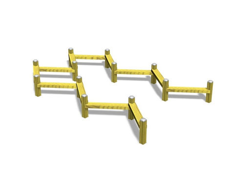 Гимнастическое бревно Зигзаг