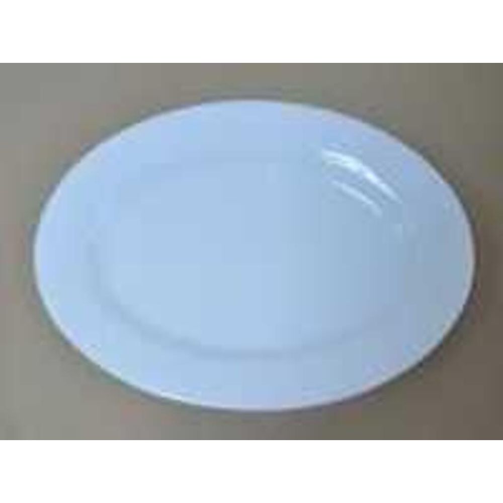 Блюдо овальное 20*14 см белое фарфор P.L. Proff Cuisine [10]