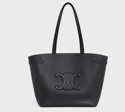 Сумка Celine MEDIUM CABAS ANAÏS CUIR TRIOMPHE черная
