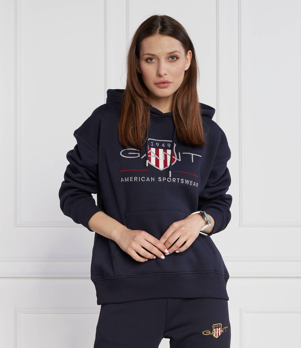 Худи Gant - темно-синий(4204567)