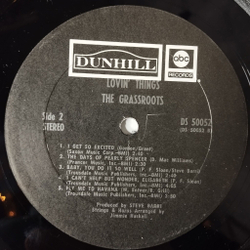 Винтажная виниловая пластинка LP The Grass Roots Lovin Things (USA 1969)