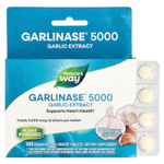 Nature's Way, Garlinase® 5000, экстракт чеснока, 320 мг, 100 веганских таблеток с кишечнорастворимой оболочкой