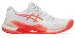 Женские теннисные кроссовки Asics Gel-Challenger 14 - white/sun coral - White
