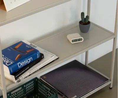 Стеллаж металлический 155х60х25, серый