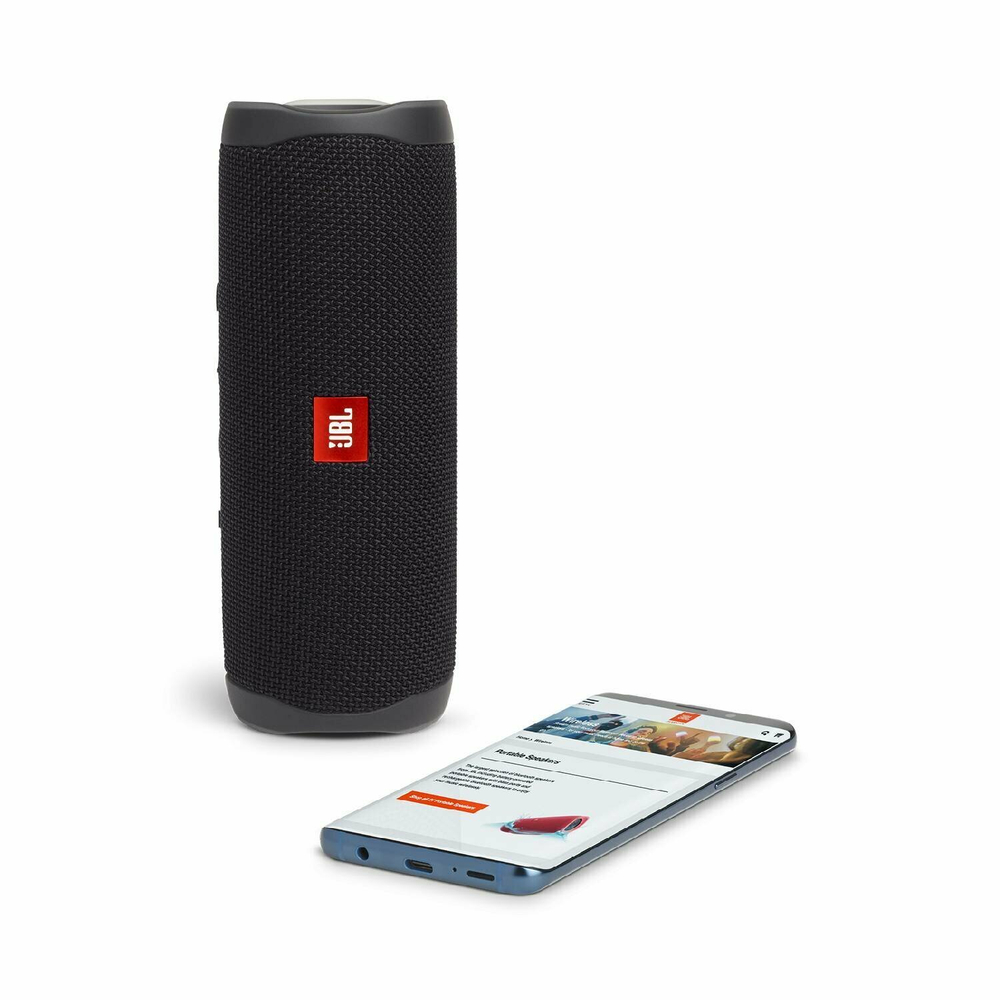 Портативная акустика JBL Flip 5 Black (чёрный)