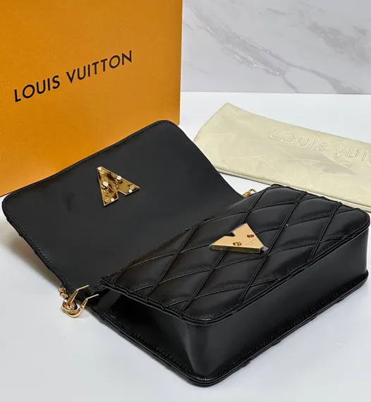 Клатч Louis Vuitton GO-14 чёрный.