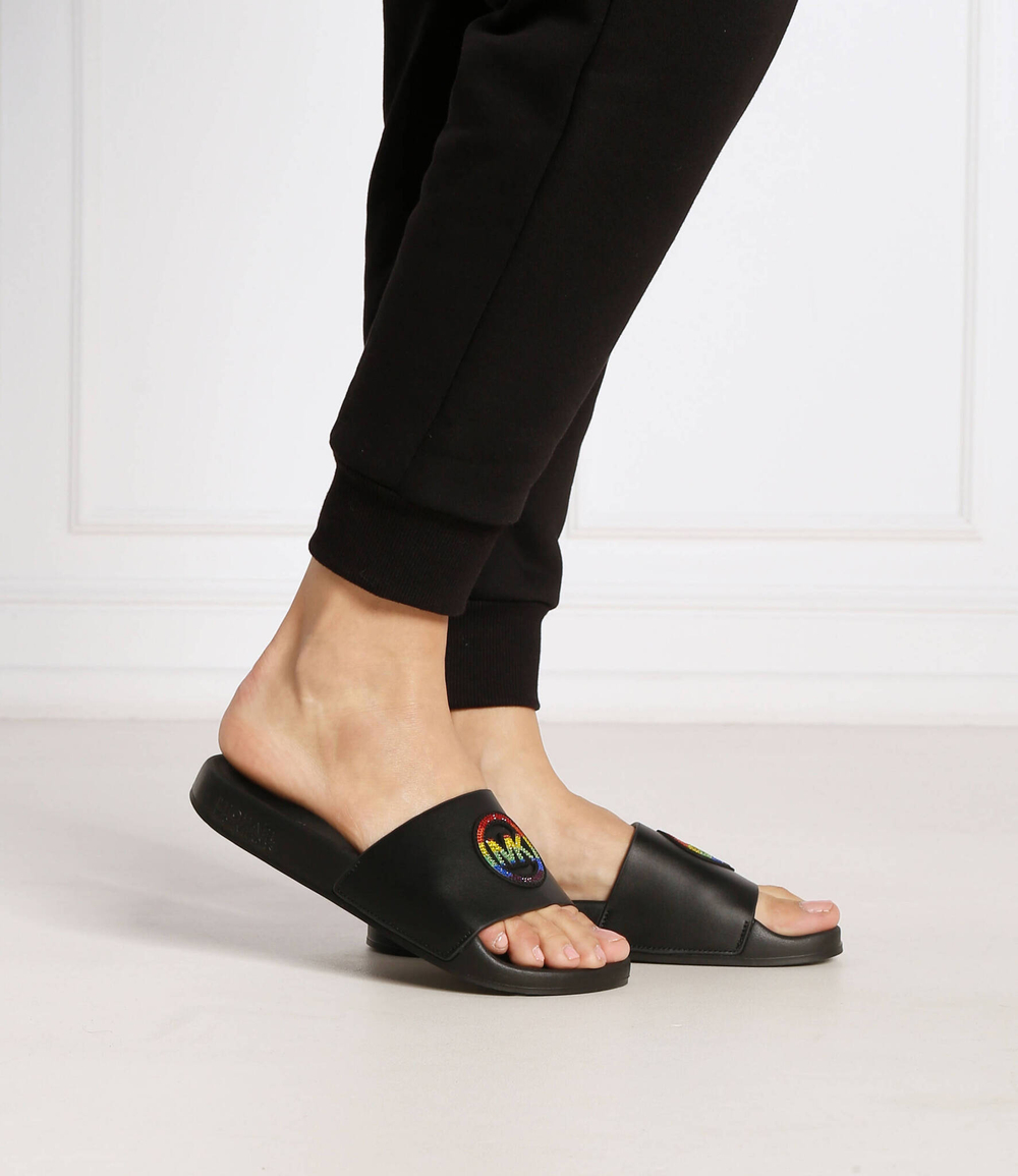 Шлепанцы Michael Kors - черный(40T2GMFA2L)