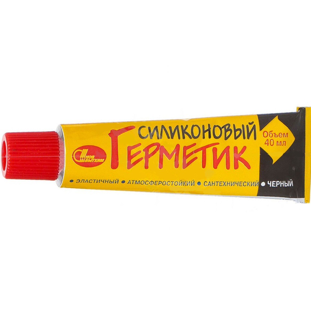 Герметик силиконовый черный 40 мл