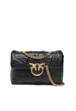 CLASSIC LOVE BAG PUFF STITCHED LOGO – black