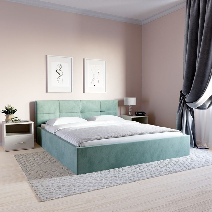 Двуспальная кровать с подъемным механизмом Оптима Лайт, 140х190