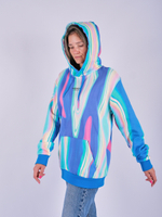 Ветровка Adidas Hyperreal Allover Print Hoodie HK5142